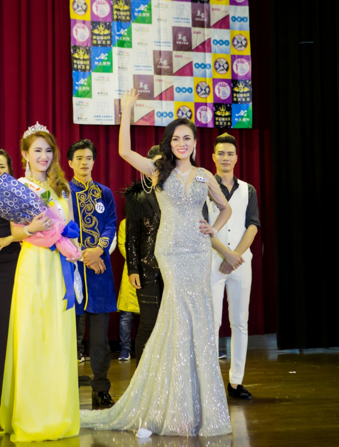 L&ecirc; Tuyết Hạnh tại đ&ecirc;m chung kết.&nbsp;