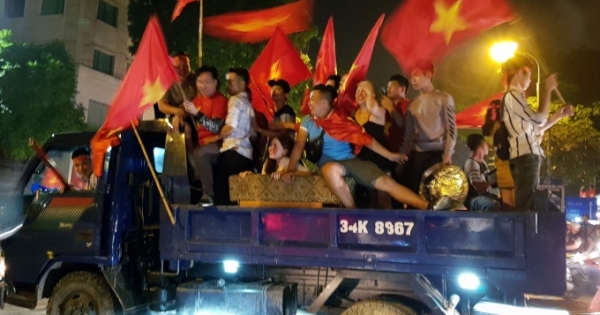 Công an Hà Nội tung quân chống gây rối trận chung kết trận lượt đi