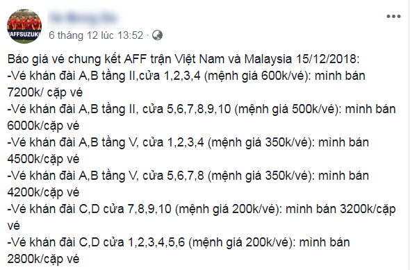 V&eacute; được rao b&aacute;n c&ocirc;ng khai, thiếu kiểm so&aacute;t, v&agrave; thậm ch&iacute; c&ocirc;ng khai chạy quảng c&aacute;o.