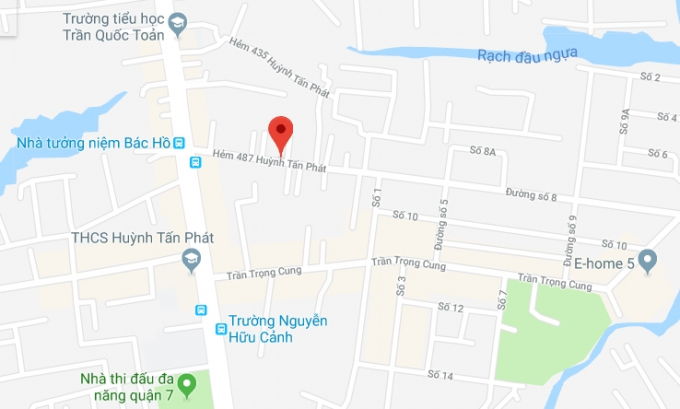 Hẻm 487 Huỳnh Tấn Ph&aacute;t từ đường Huỳnh Tấn Ph&aacute;t đến đường số 5, KDC Nam Long ch&iacute;nh thức mang t&ecirc;n đường V&otilde; Thị Nhờ