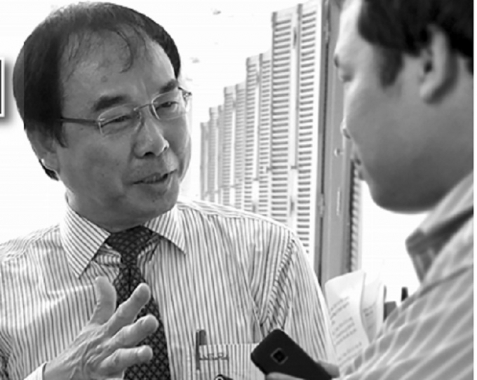 Nguy&ecirc;n Ph&oacute; chủ tịch UBND TP HCM Nguyễn Th&agrave;nh T&agrave;i tại kỳ họp HĐND th&aacute;ng 12/2010.