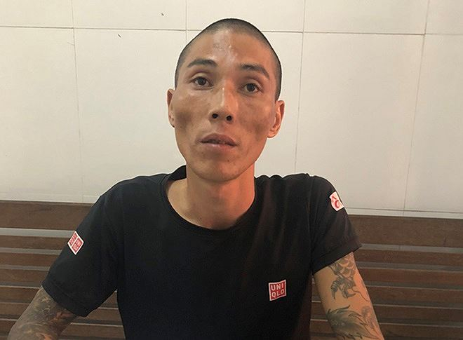 Đối tượng H&agrave; tại cơ quan c&ocirc;ng an