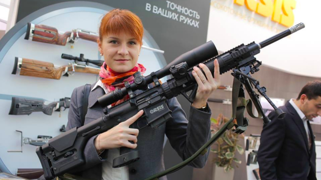C&ocirc; Maria Butina (Ảnh: Facebook)