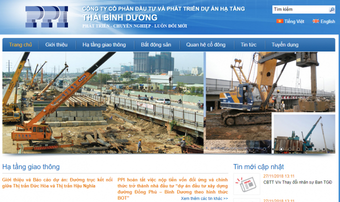 C&ocirc;ng ty cổ phần Đầu tư v&agrave; Ph&aacute;t triển Dự &aacute;n Hạ tầng Th&aacute;i B&igrave;nh Dương bị xử phạt 60 triệu đồng. (Ảnh: Chụp m&agrave;n h&igrave;nh)