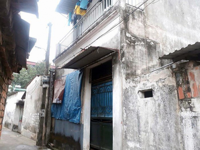 Ng&ocirc;i nh&agrave; xảy ra sự việc đau l&ograve;ng. Ảnh: An ninh thủ đ&ocirc;.