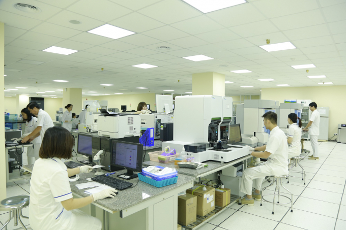 Trung t&acirc;m x&eacute;t nghiệm tự động c&oacute; thể thực hiện đến 3.600 test trong một giờ.