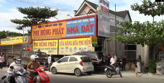 Tiệm v&agrave;ng nơi xảy ra sự việc