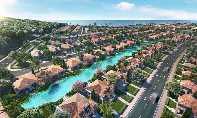 Nh&acirc;n dịp ra mắt mẫu biệt thự hồ bơi d&agrave;i, kh&aacute;ch quan t&acirc;m sẽ nhận nhiều ưu đ&atilde;ihấp dẫn như: thanh to&aacute;n đợt đầu từ 2 tỷ, hỗ trợ l&atilde;i suất đến sau khi nhận biệt thự - tương đương 18 th&aacute;ng.&nbsp;