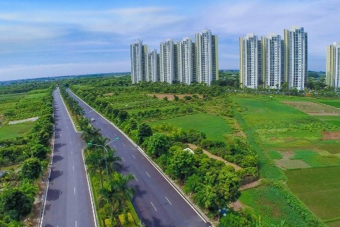 Dự &aacute;n x&acirc;y dựng tuyến đường li&ecirc;n tỉnh H&agrave; Nội - Hưng Y&ecirc;n. Ảnh: ST