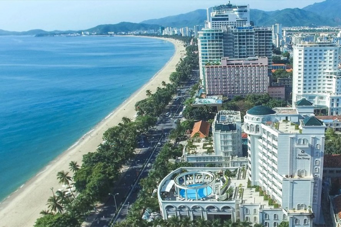 Một g&oacute;c TP.Nha Trang. Ảnh: Dulich24h.com.vn