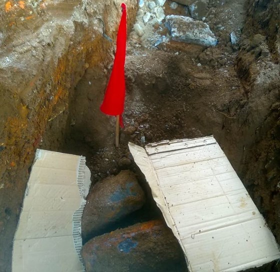 Số đạn ph&aacute;o vừa được ph&aacute;t hiện