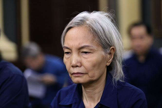 Bị c&aacute;o Nguyễn Thị Kim Xuyến. Ảnh Văn Minh