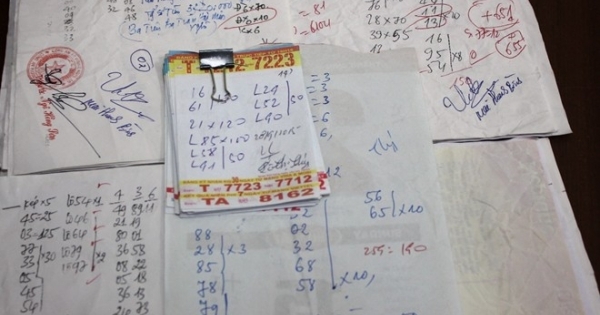 Truy bắt “ông trùm” đường dây ghi lô đề, cá độ bóng đá với quy mô lớn