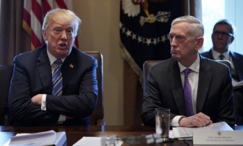 Bộ trưởng Quốc phòng Mỹ Jim Mattis từ chức vì bất đồng với Trump