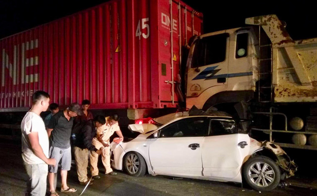 Hiện trường tai nạn