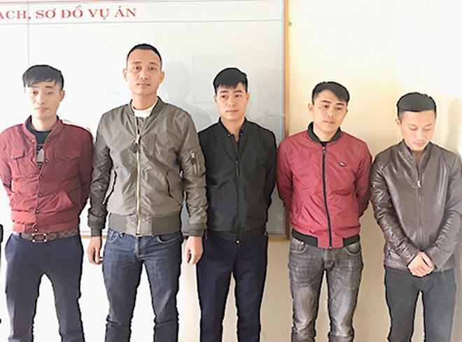 Nh&oacute;m đối tượng trong vụ &aacute;n