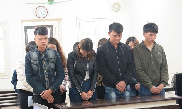 C&aacute;c bị c&aacute;o tại t&ograve;a