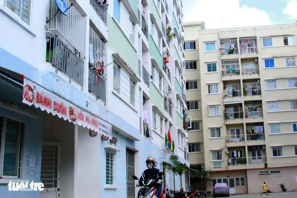 Một dự &aacute;n nh&agrave; ở x&atilde; hội ở phường Nại Hi&ecirc;n Đ&ocirc;ng, quận Sơn Tr&agrave;, Đ&agrave; Nẵng do tư nh&acirc;n l&agrave;m chủ đầu tư - Ảnh: HỮU KH&Aacute;.