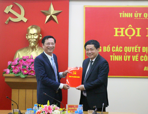 &Ocirc;ng Mai Vũ Tuấn - B&iacute; thư huyện B&igrave;nh Li&ecirc;u giữ chức vụ Gi&aacute;m đốc Trung t&acirc;m Truyền th&ocirc;ng tỉnh.