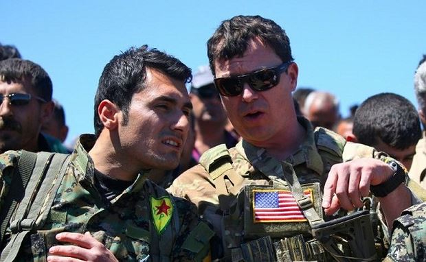 Binh l&iacute;nh Mỹ ở Syria