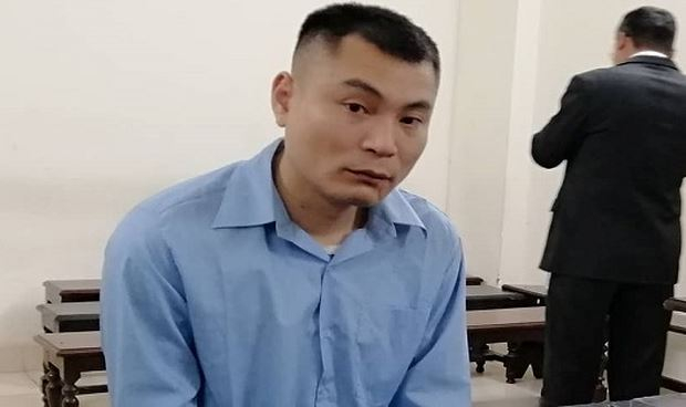 Bị c&aacute;o Tiến tại t&ograve;a.