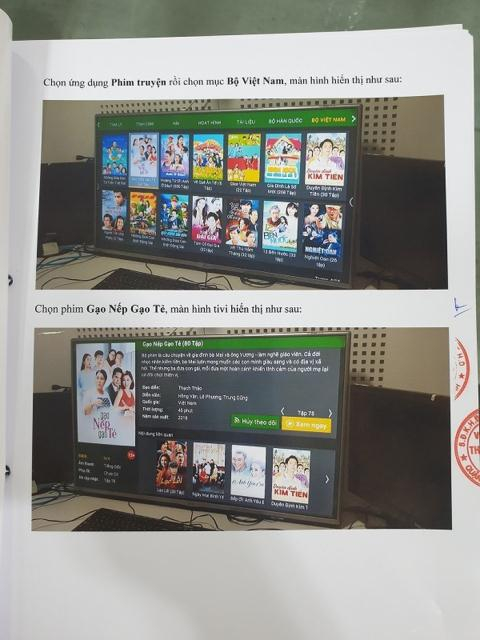 H&igrave;nh ảnh truyền h&igrave;nh kỹ thuật số IPTV của FPT Telecom sử dụng phim Gạo nếp gạo tẻ bị tố vi phạm bản quyền.