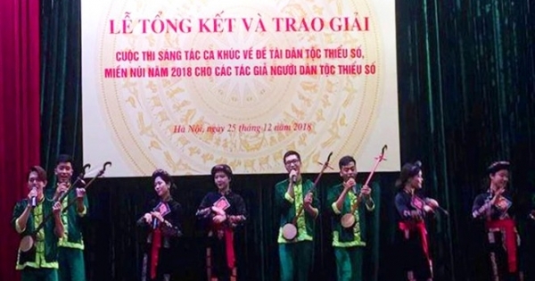 22 ca khúc về đề tài dân tộc thiểu số, miền núi đạt giải cao