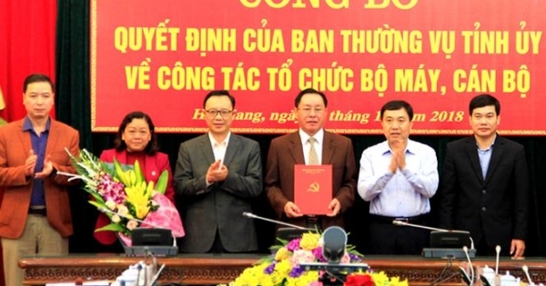 Hà Giang sáp nhập Văn phòng các ban đảng về Văn phòng Tỉnh ủy