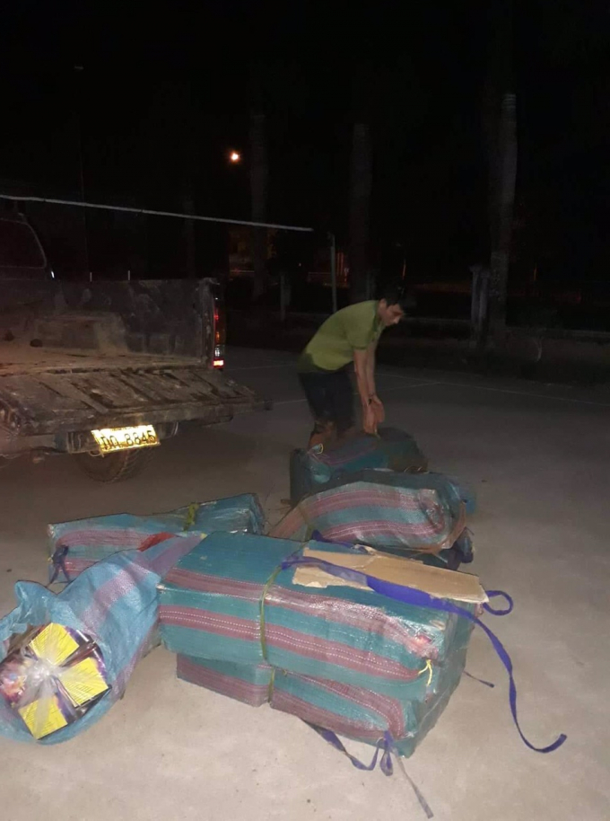 Lực lượng Bi&ecirc;n ph&ograve;ng Cửa khẩu quốc tế Bờ Y&nbsp;li&ecirc;n tục bắt ph&aacute;o lậu dịp gần tết Nguy&ecirc;n&nbsp;đ&aacute;n.