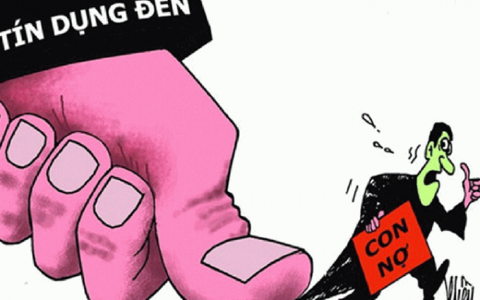 &nbsp;Nhiều con nợ khuynh gia bại sản v&igrave; t&iacute;n dụng đen.