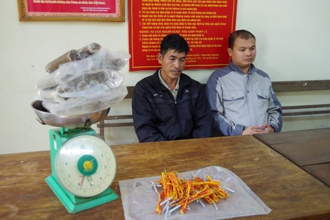 C&aacute;c đối tượng tại cơ quan c&ocirc;ng an.