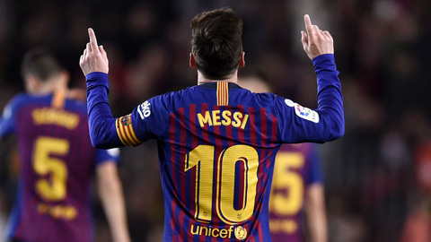 Số 10 lu&ocirc;n gắn với t&ecirc;n tuổi của Messi - Ảnh Laliga