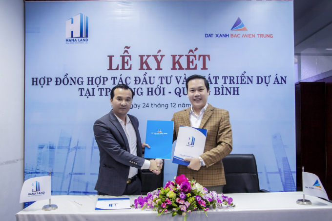 Đất Xanh Bắc Miền Trung k&yacute; kết hợp t&aacute;c Nh&agrave; ph&aacute;t triển độc quyền dự &aacute;n Eco Garden với Chủ đầu tư.