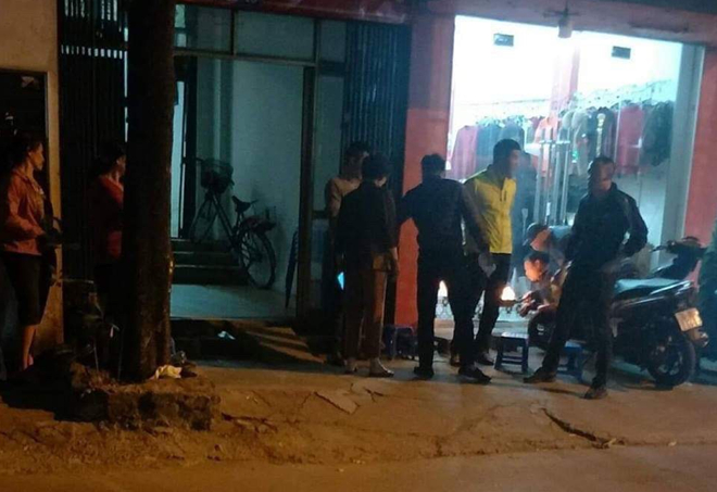 Hiện trường vụ việc.