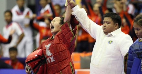 SEA Games 30: VĐV võ gậy Việt Nam bị 