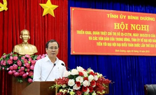 Tỉnh ủy Bình Dương triển khai các Chỉ thị, văn bản về Đại hội Đảng bộ các cấp