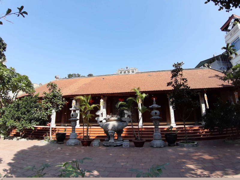 Chùa Bát Tháp là một di tích kiến trúc nghệ thuật độc đáo của Thủ đô (Ảnh:K.T)