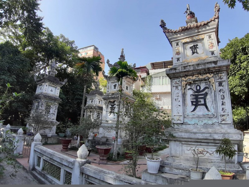 Những công trình kiến trúc độc đáo tại chùa Bát Tháp (Ảnh: K.T)