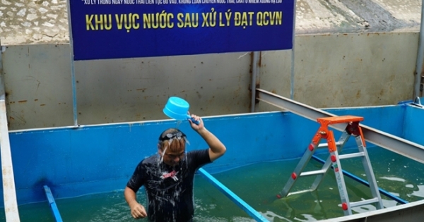 Lời qua, tiếng lại xung quanh chuyện làm sạch sông Tô Lịch