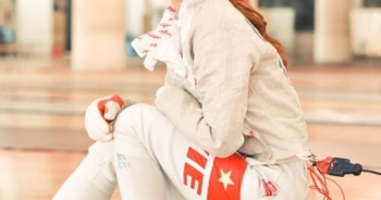 Ngắm nhìn nhan sắc ngọt ngào của nữ VĐV đoạt HCB bộ môn Kiếm chém Sea Games 30