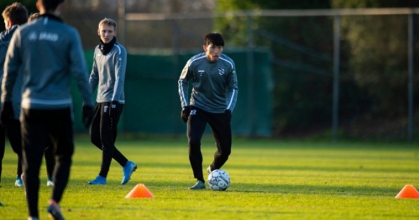 Sang Hà Lan, Văn Hậu lao vào tập luyện cùng SC Heerenveen