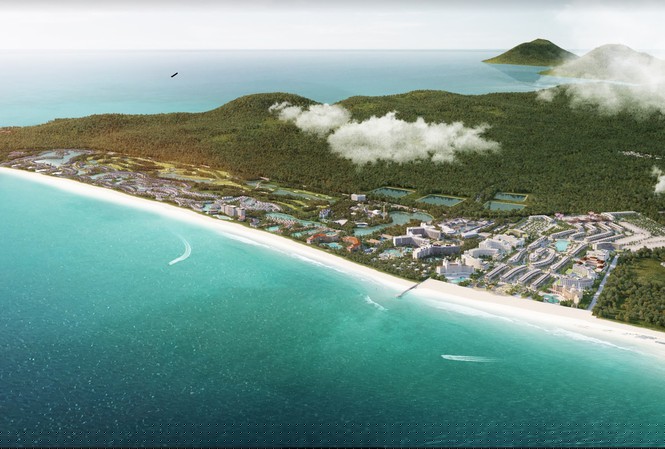 Vinpearl Grand World Condotel nằm trong quần thể Grand World tọa lạc tại bãi dài – một trong những bãi biển đẹp nhất hành tinh.