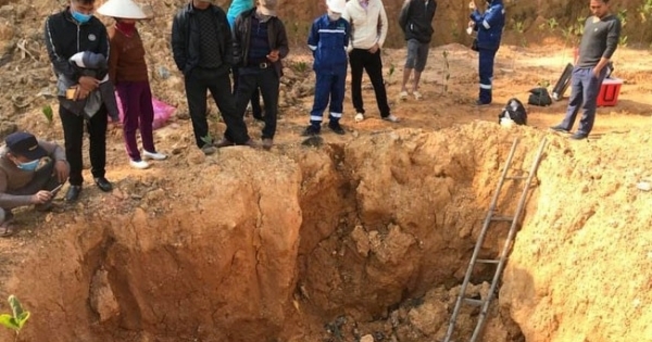 Công an điều tra vụ chôn hóa chất ở Sóc Sơn