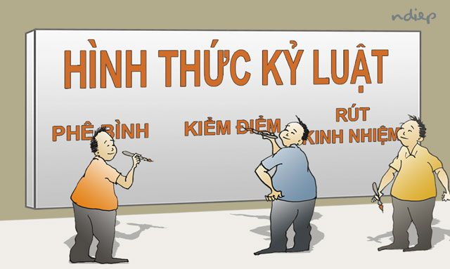 Dân chán nghe các cụm từ “kiểm điểm