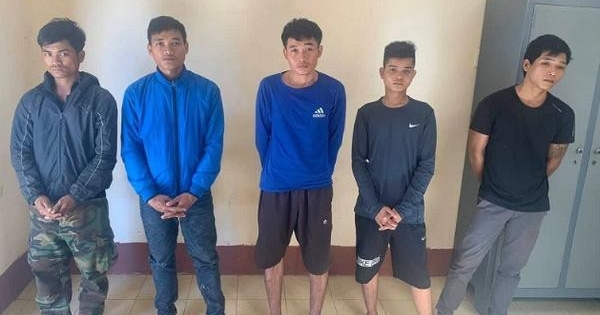 Bắt nhóm đối tượng chém kiểm lâm để giải cứu đồng bọn