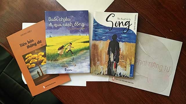Bốn tác phẩm được giải thưởng và tặng thưởng của Hội Nhà văn TP HCM 2019.