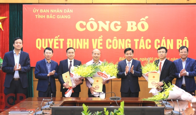 Sở TN&amp;amp;MT Bắc Giang có tân Giám đốc