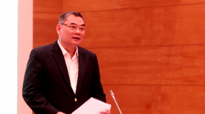 Chánh văn phòng, người phát ngôn Bộ Công an, Thiếu tướng Tô Ân Xô.