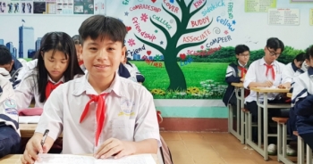 Em Vũ Quang Khánh nhặt được của rơi, trả lại người mất