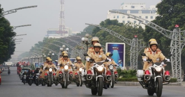 Mở đợt cao điểm bảo đảm trật tự an toàn giao thông dịp tết Tân Sửu